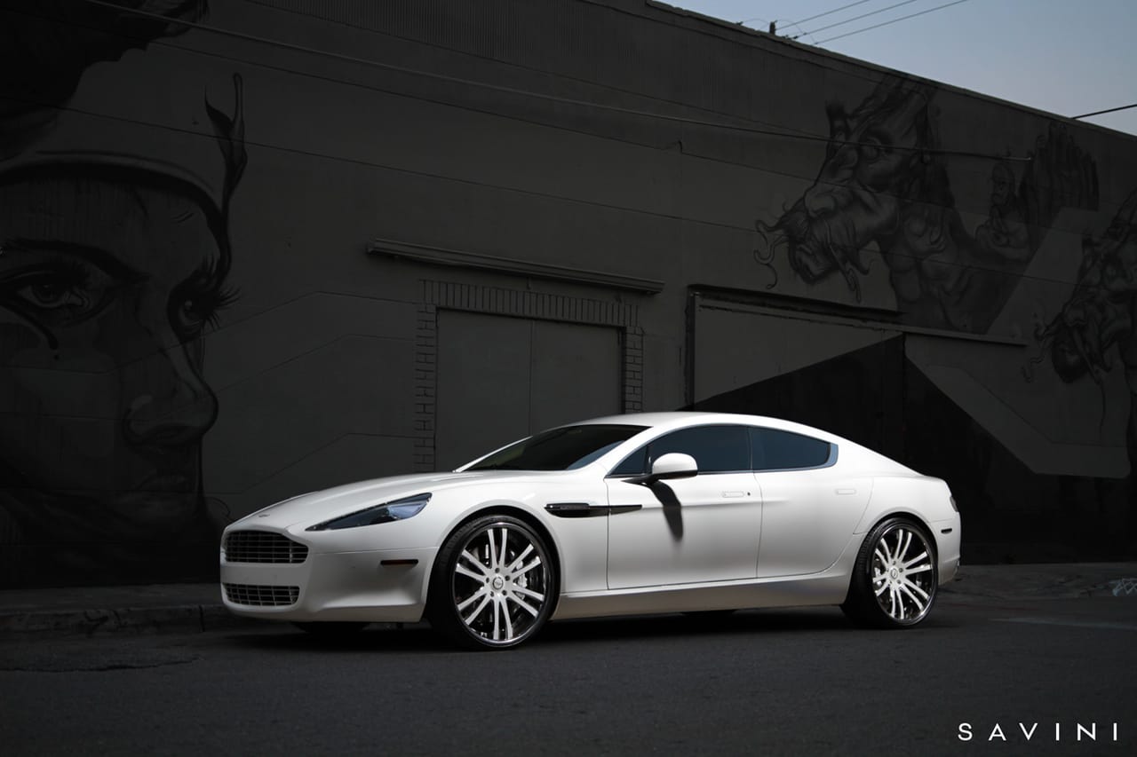 ASTON MARTIN RAPIDE on Savini forged wheels