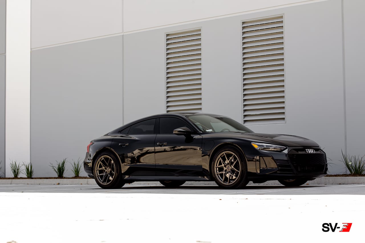 AUDI E-TRON GT on Savini forged wheels