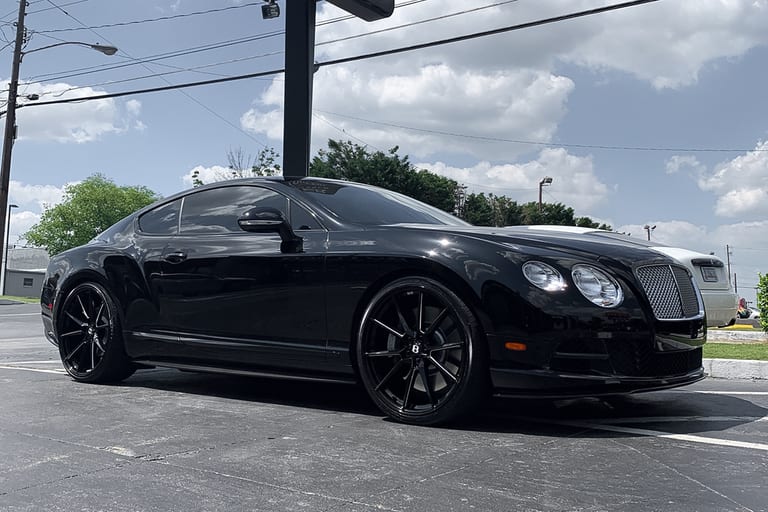 BENTLEY GT on Savini forged wheels