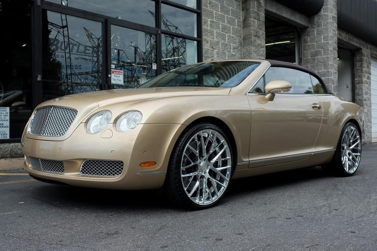 BENTLEY GTC on Savini forged wheels