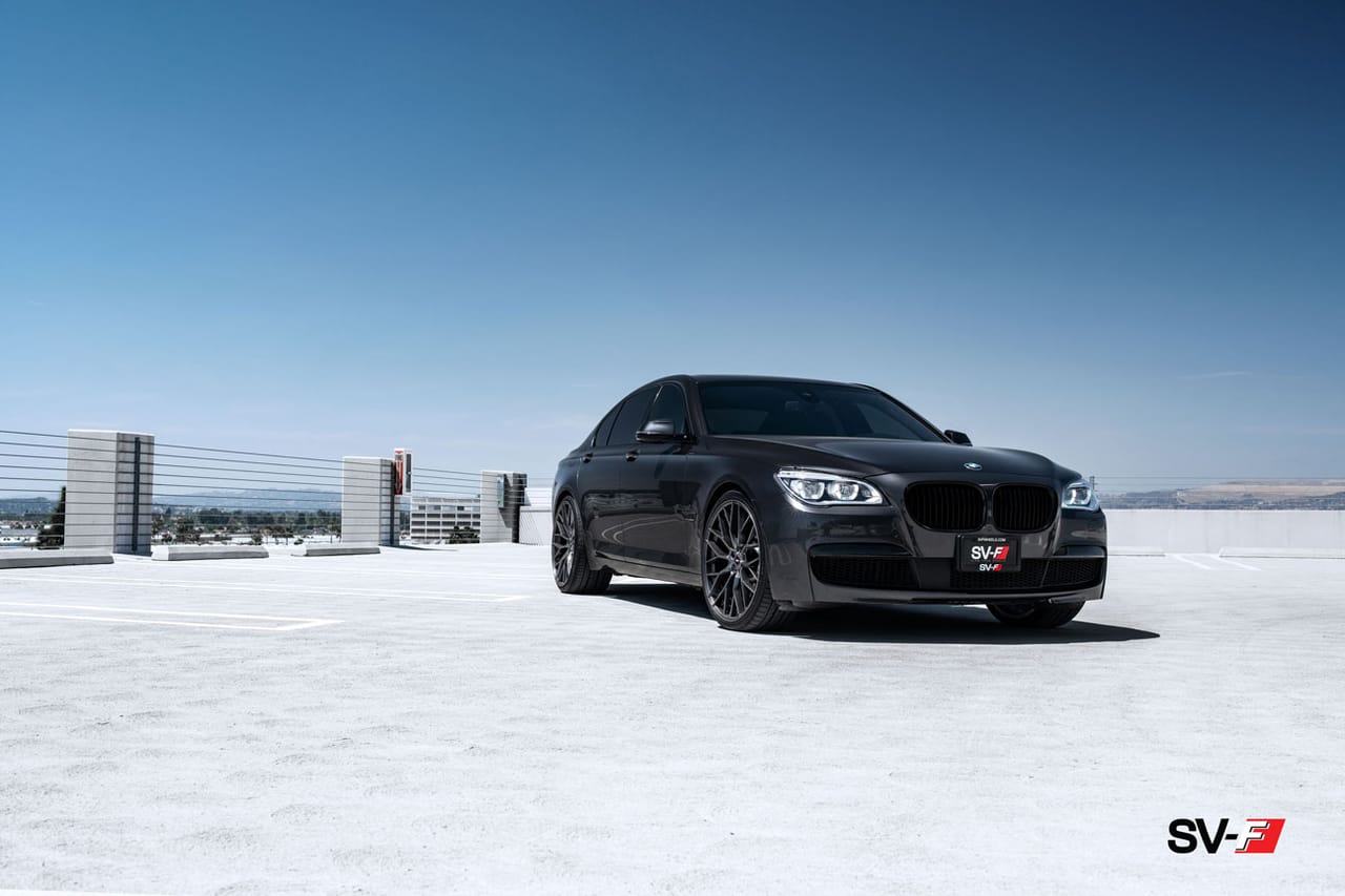 BMW 7-SERIES on Savini forged wheels