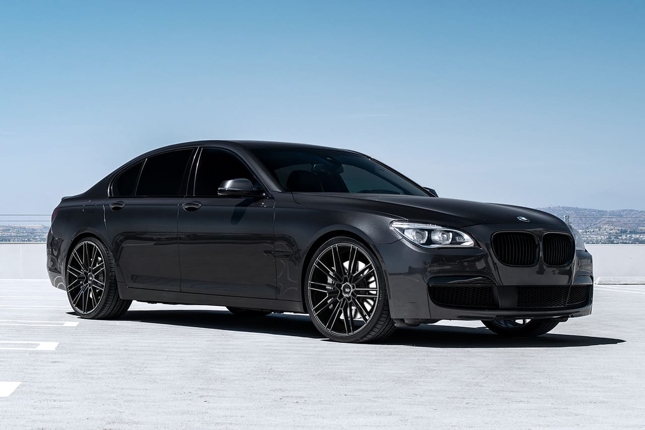 BMW 750I on Savini forged wheels