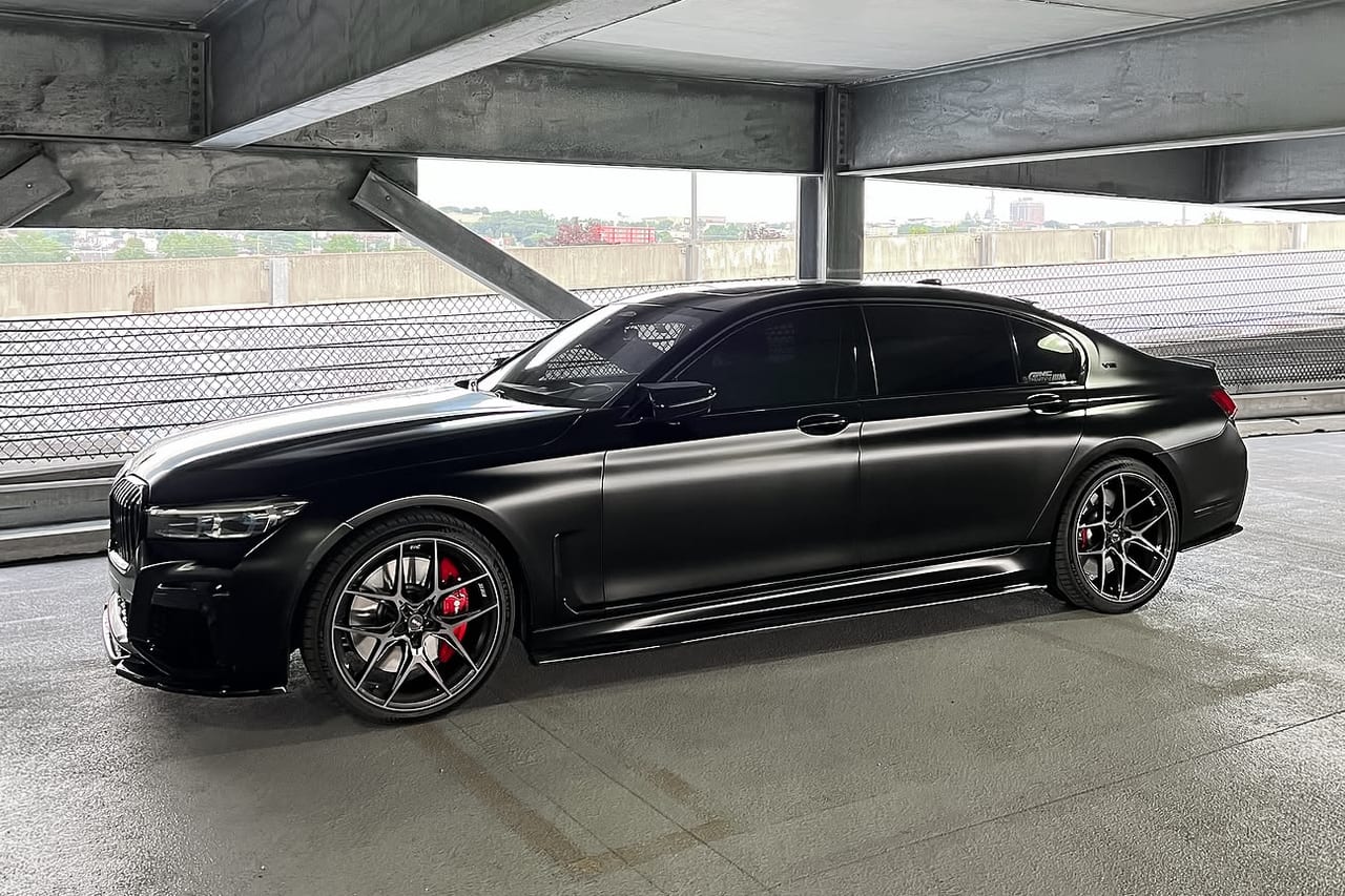 BMW 760LI on Savini forged wheels