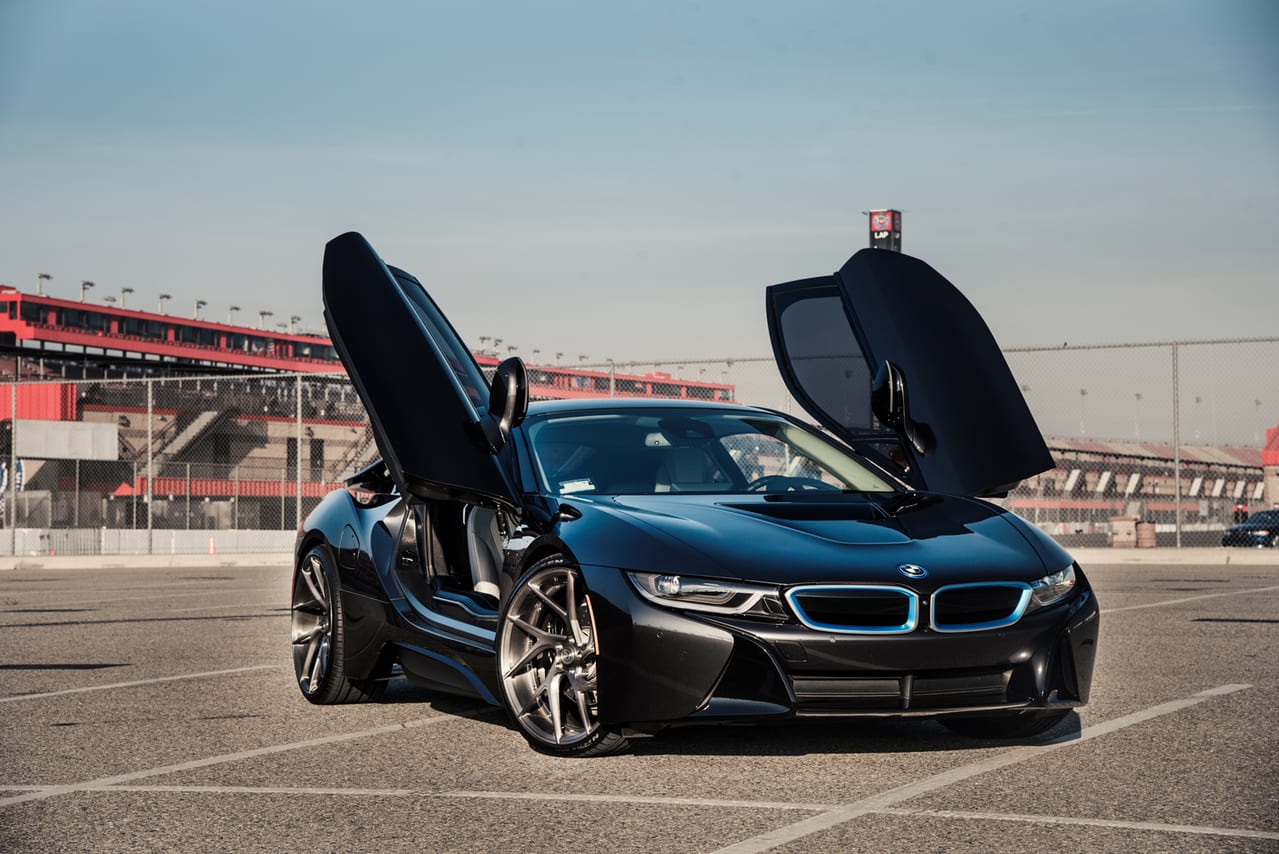 BMW I8 on Savini forged wheels
