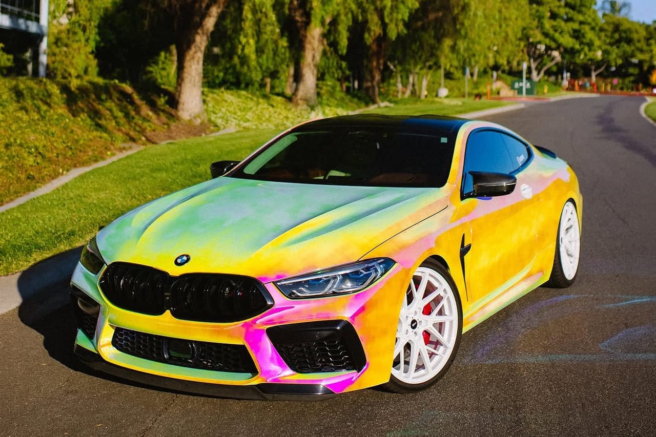 BMW M8 on Savini forged wheels
