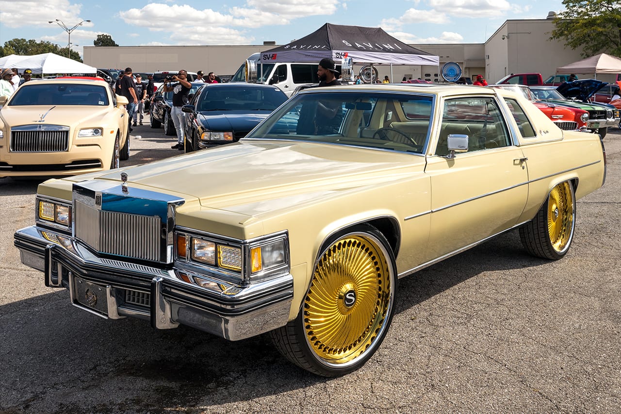 CADILLAC COUPE DEVILLE on Savini forged wheels