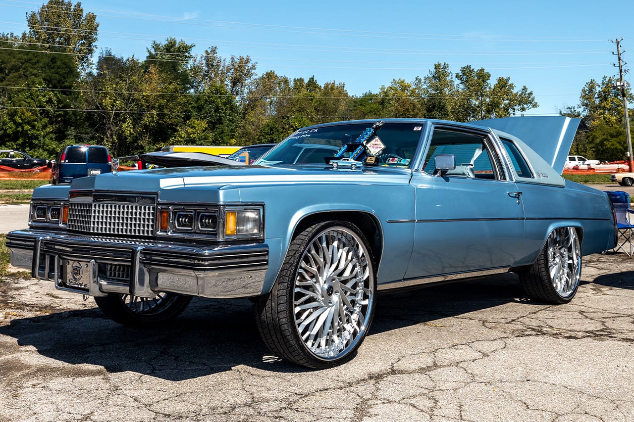 CADILLAC COUPE DEVILLE on Savini forged wheels