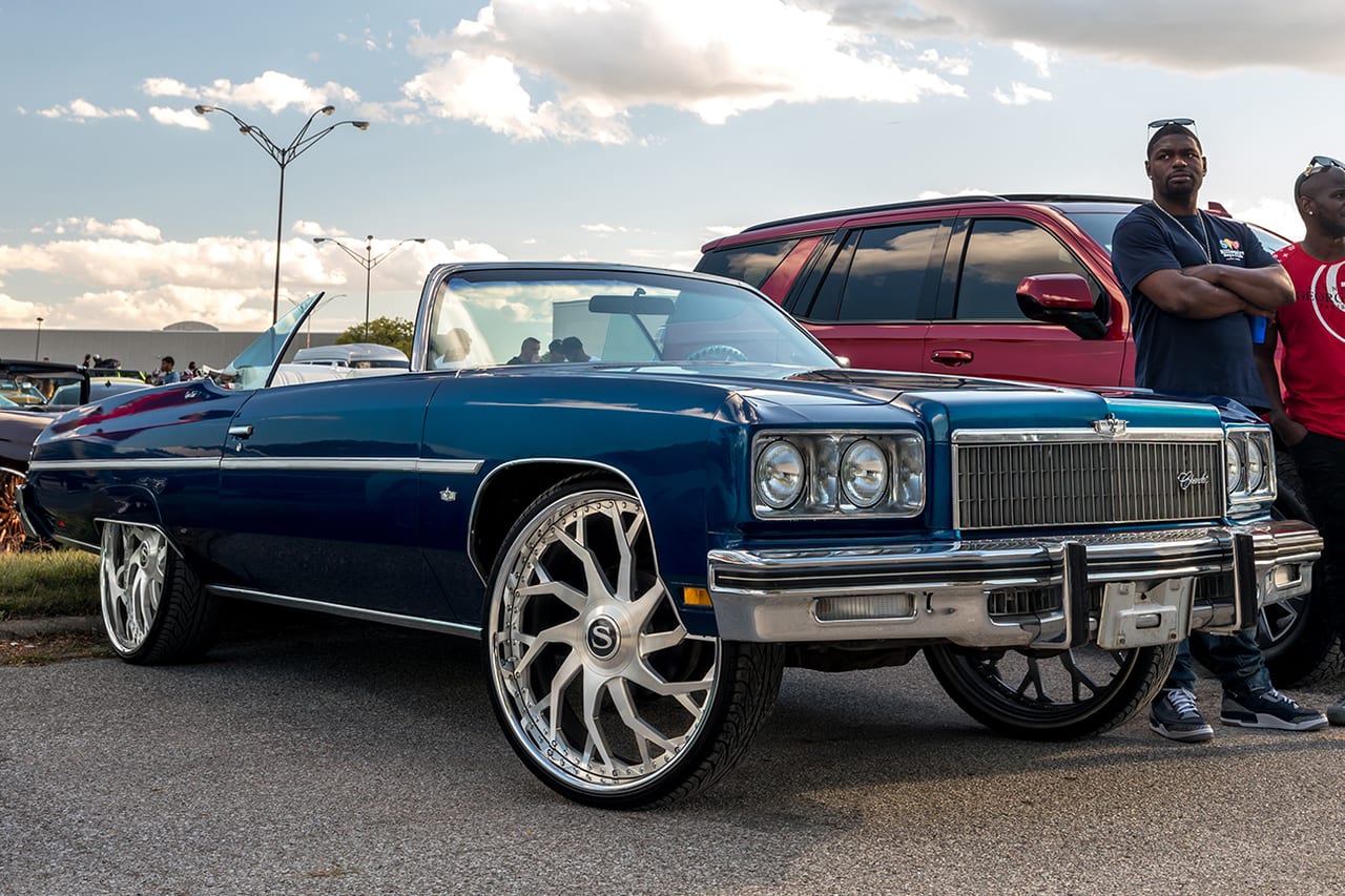CHEVROLET CAPRICE COUPE on Savini forged wheels