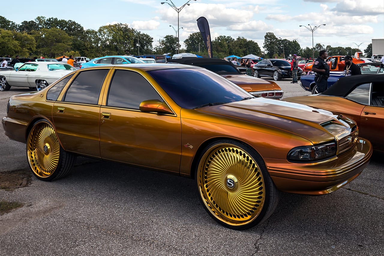 CHEVROLET IMPALA on Savini forged wheels