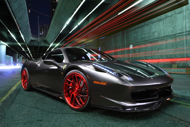 FERRARI 458 on Savini forged wheels