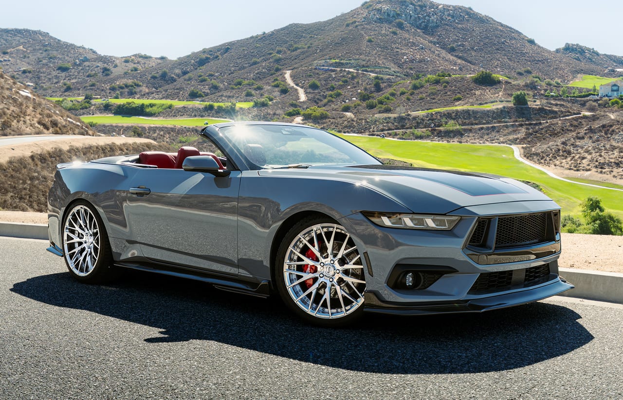FORD MUSTANG on Savini forged wheels
