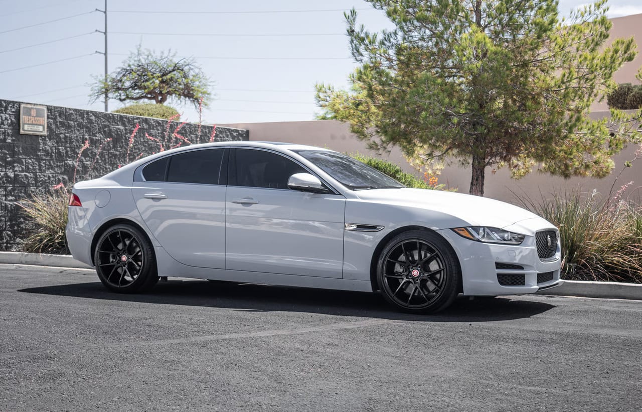JAGUAR XE on Savini forged wheels