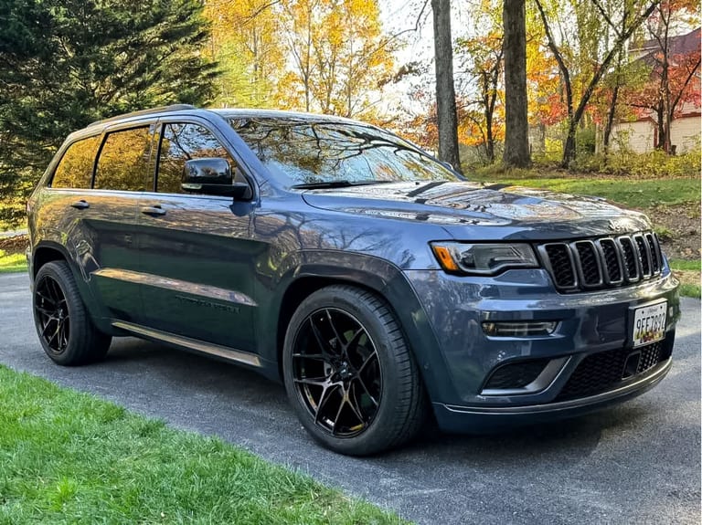 JEEP GRAND CHEROKEE on Savini forged wheels