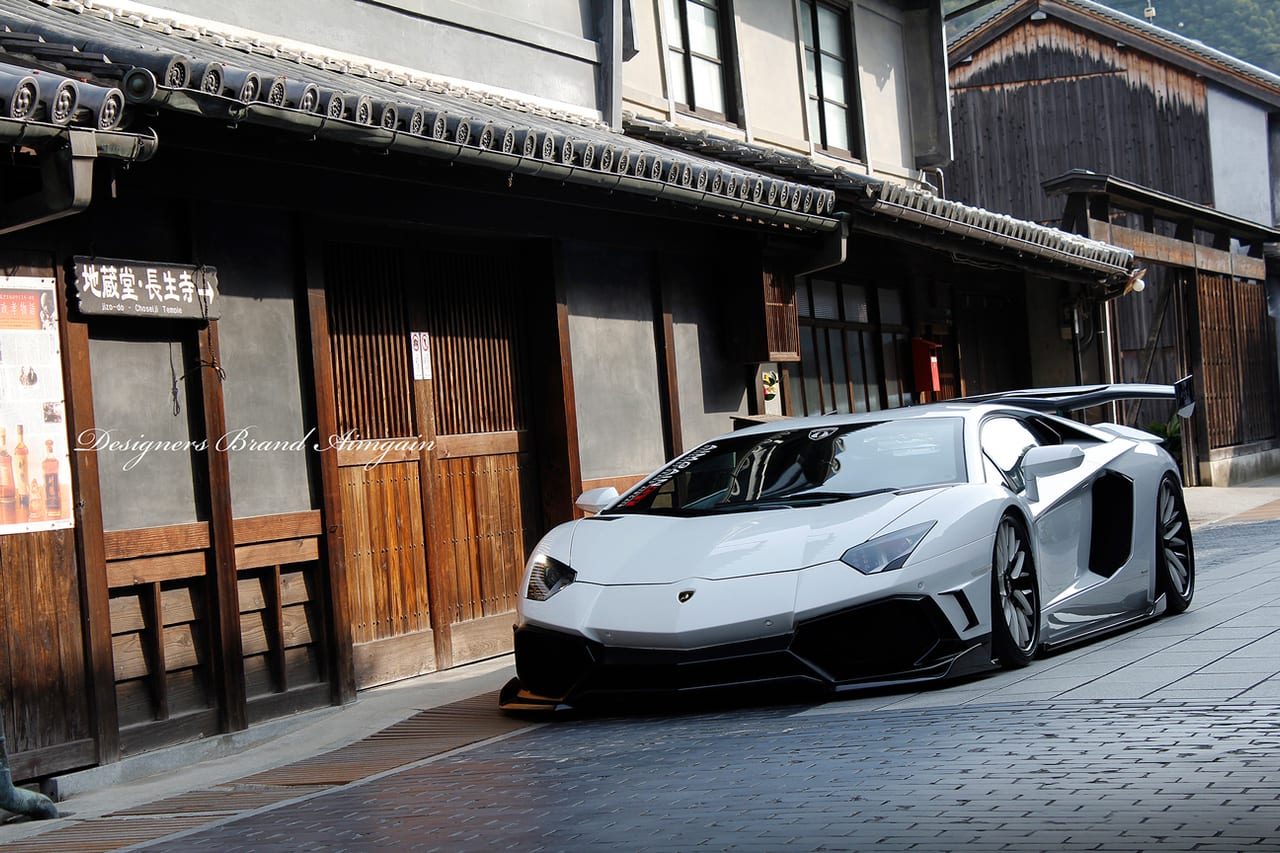 LAMBORGHINI AVENTADOR GT on Savini forged wheels