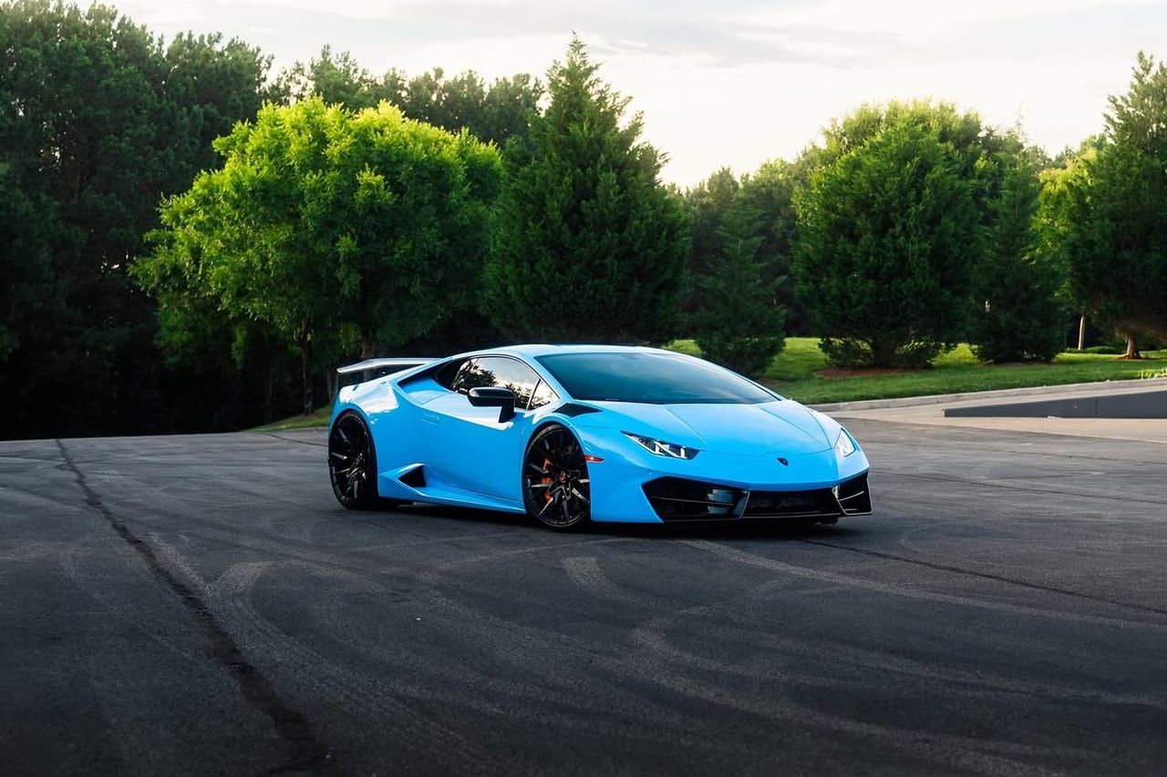LAMBORGHINI HURACAN on Savini forged wheels
