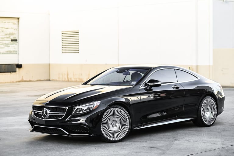 MERCEDES S63 AMG on Savini forged wheels