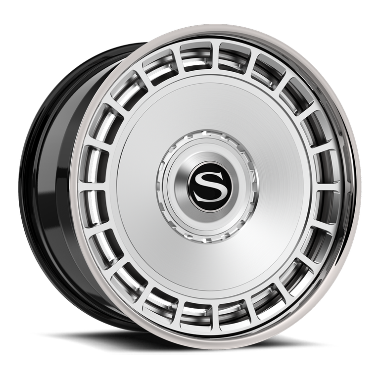 Savini SL22L in brushed, chrome, gloss black